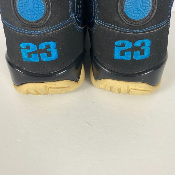 Nike Air Jordan 9 Retro Photo Blue Black 302370 007 Mens Size 8 - Picture 11 of 16